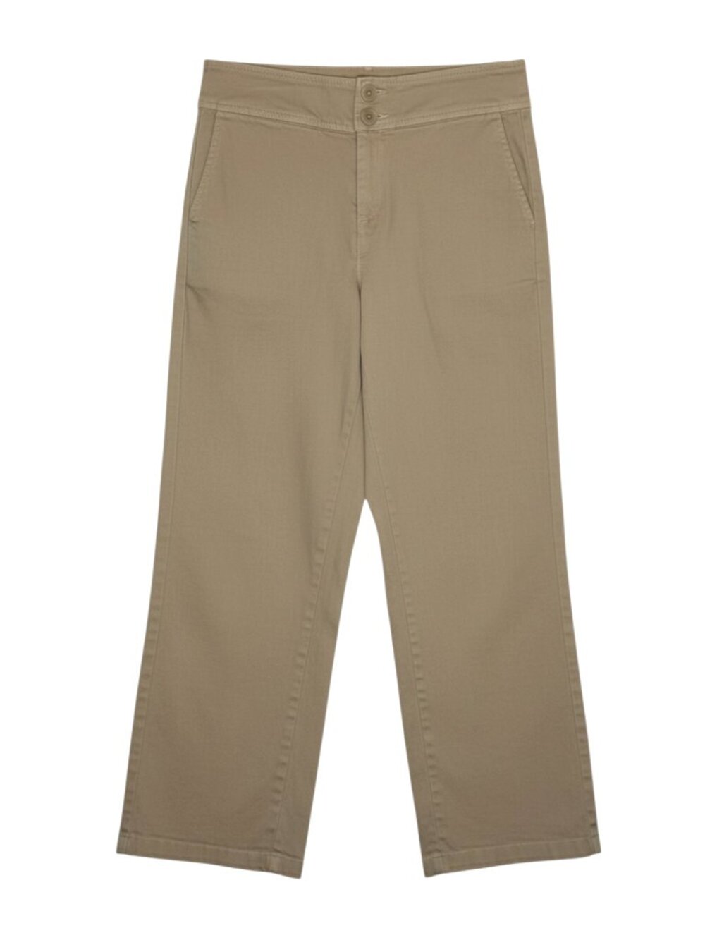North Of West Wide Leg High Waist Jeans Denim Pants Khaki M